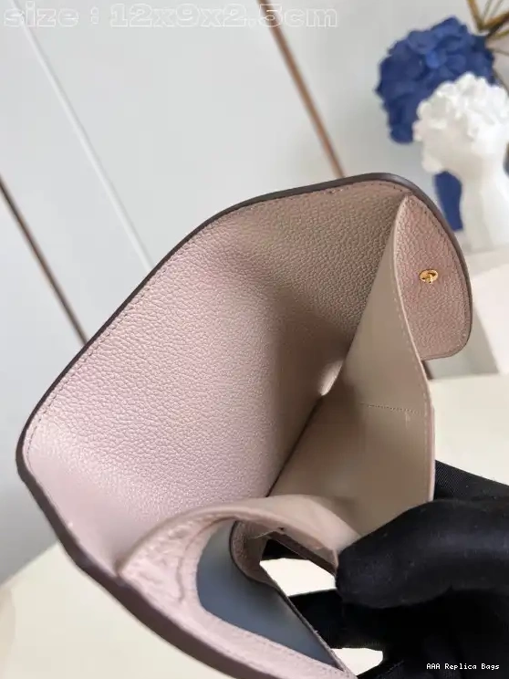 Aaa replica bags VUITTON cm VICTORINE LOUIS WALLET-12*9.5*2.5 0509